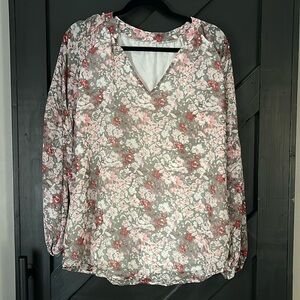 Women’s floral blouse